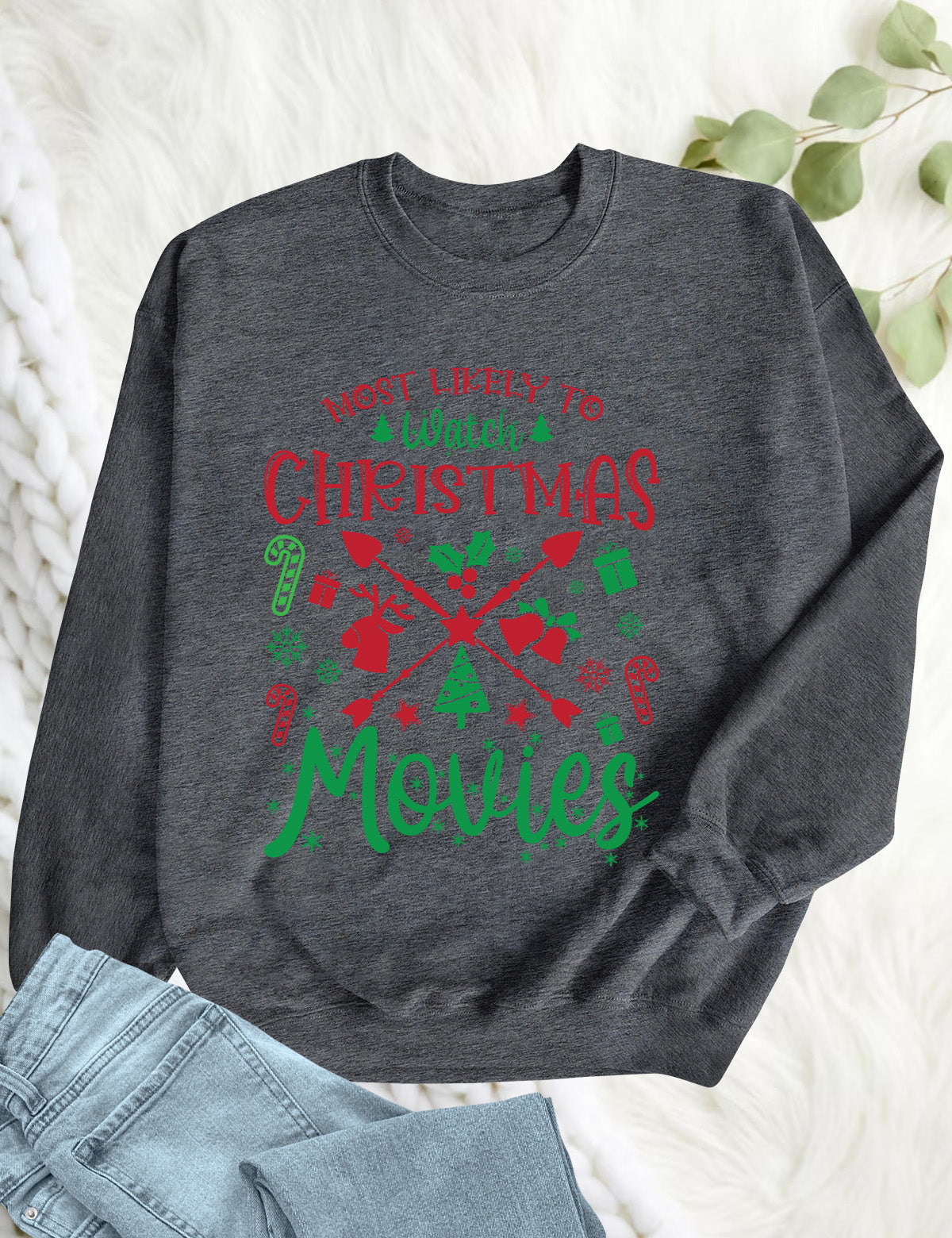 Most Likely to Watch Christmas Movies Hoodie