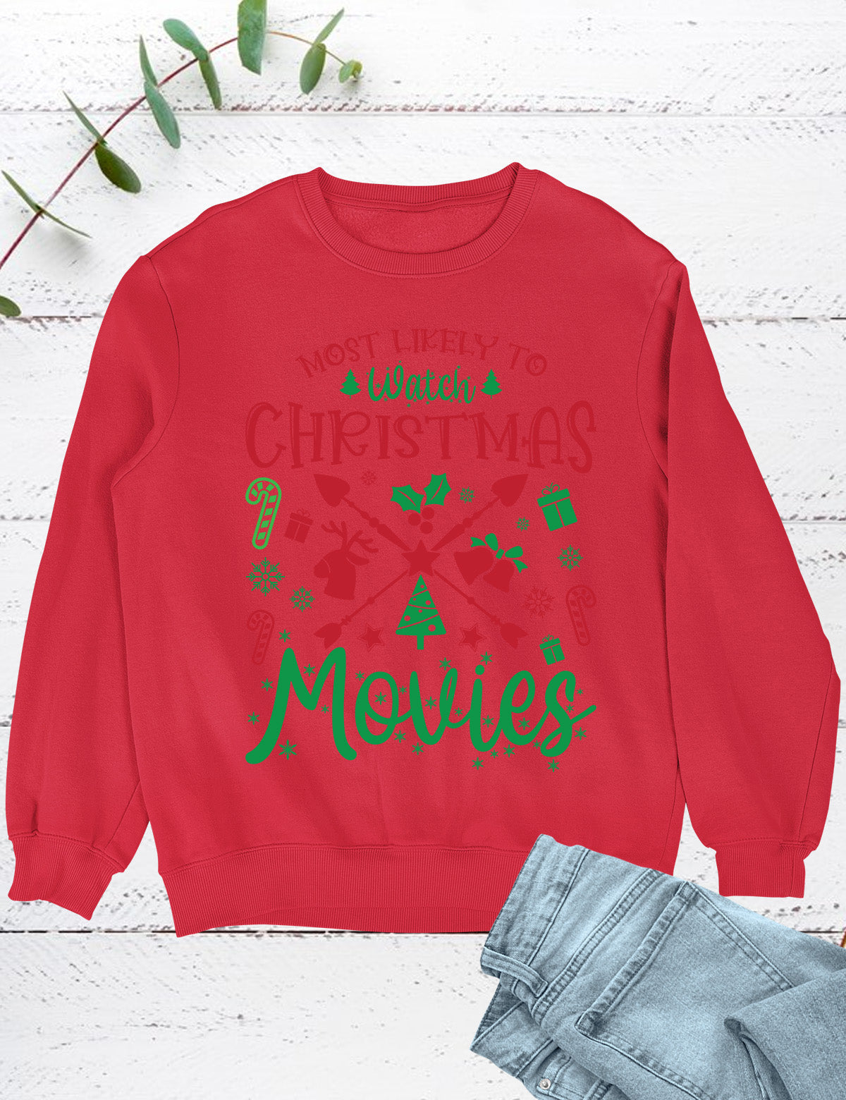 Most Likely to Watch Christmas Movies Hoodie