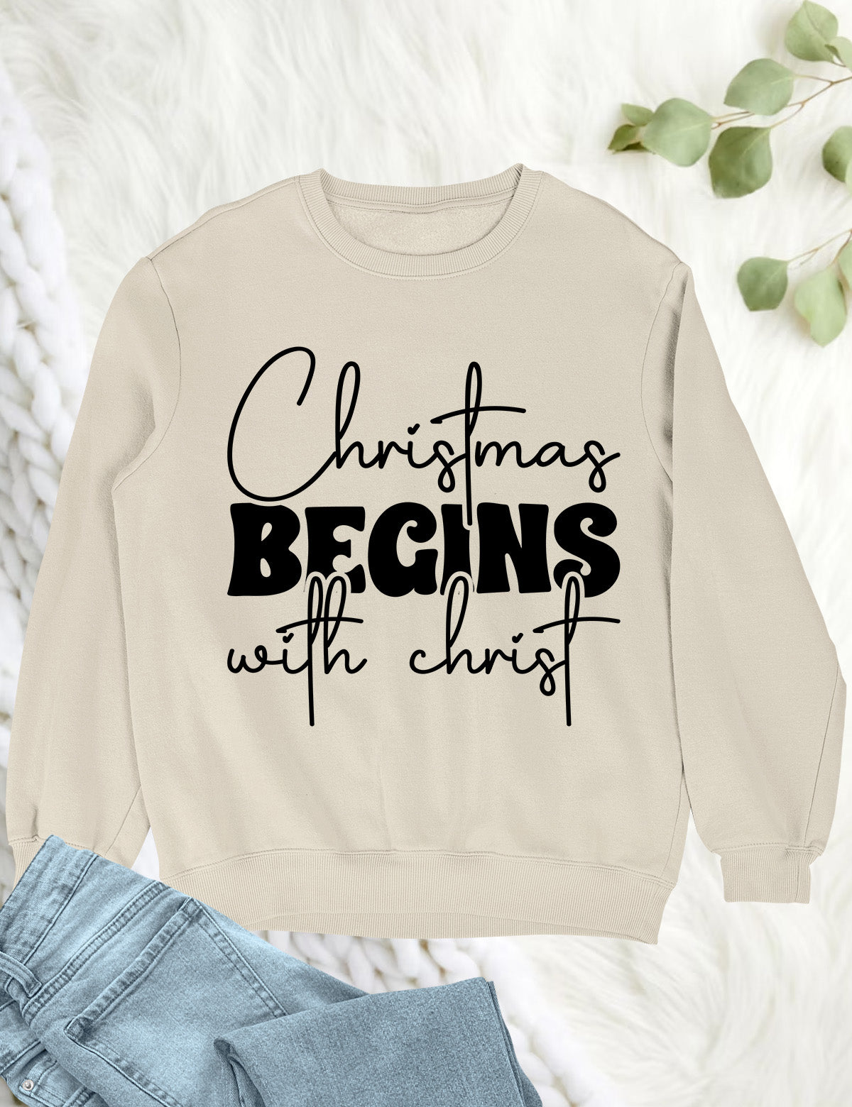 Christmas Begins Hoodie