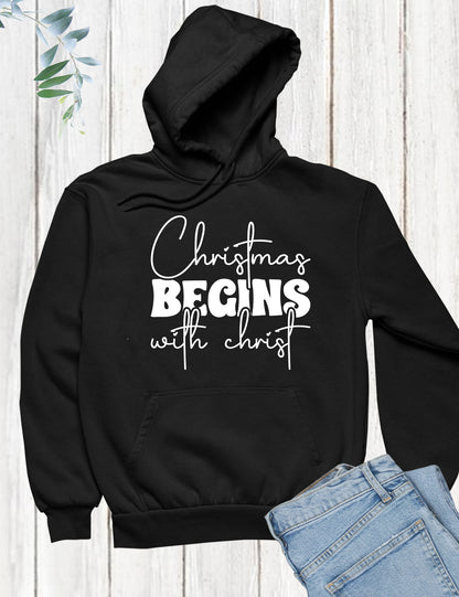 Christmas Begins Hoodie