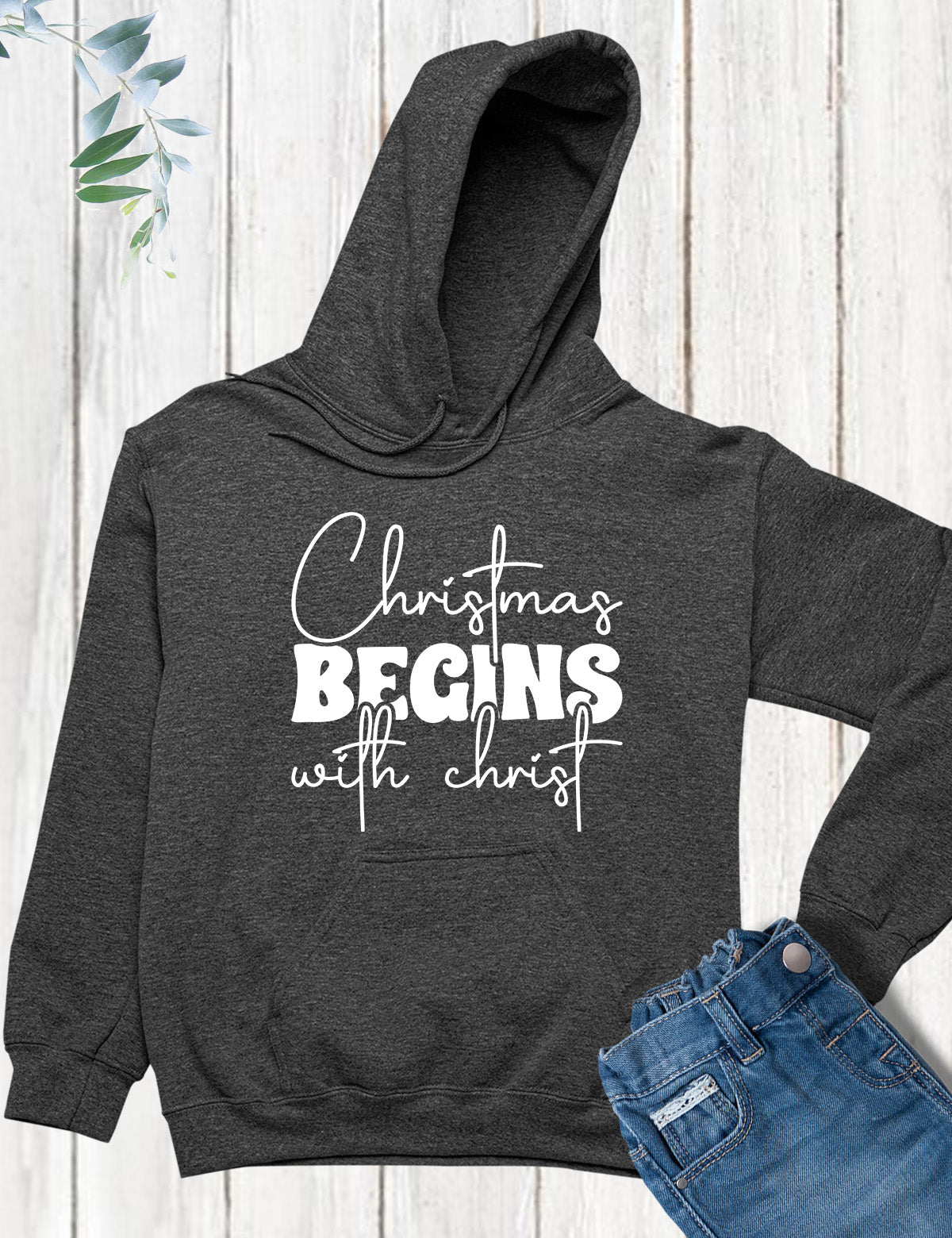 Christmas Begins Hoodie