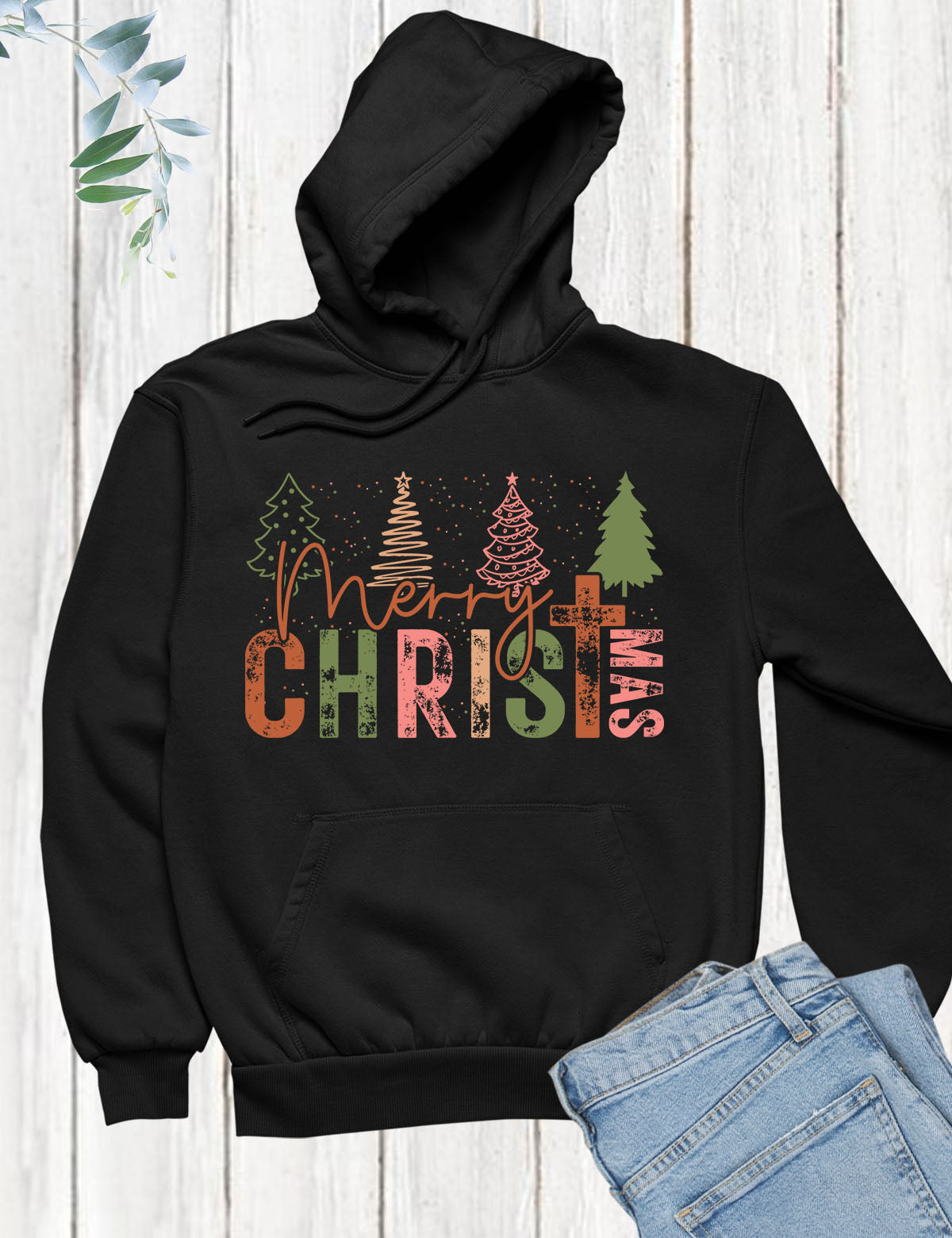 Merry Christmas Christian Hoodie