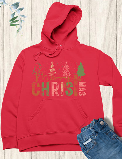 Merry Christmas Christian Hoodie