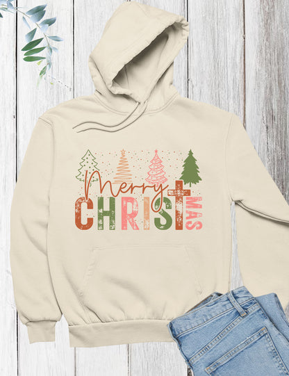 Merry Christmas Christian Hoodie