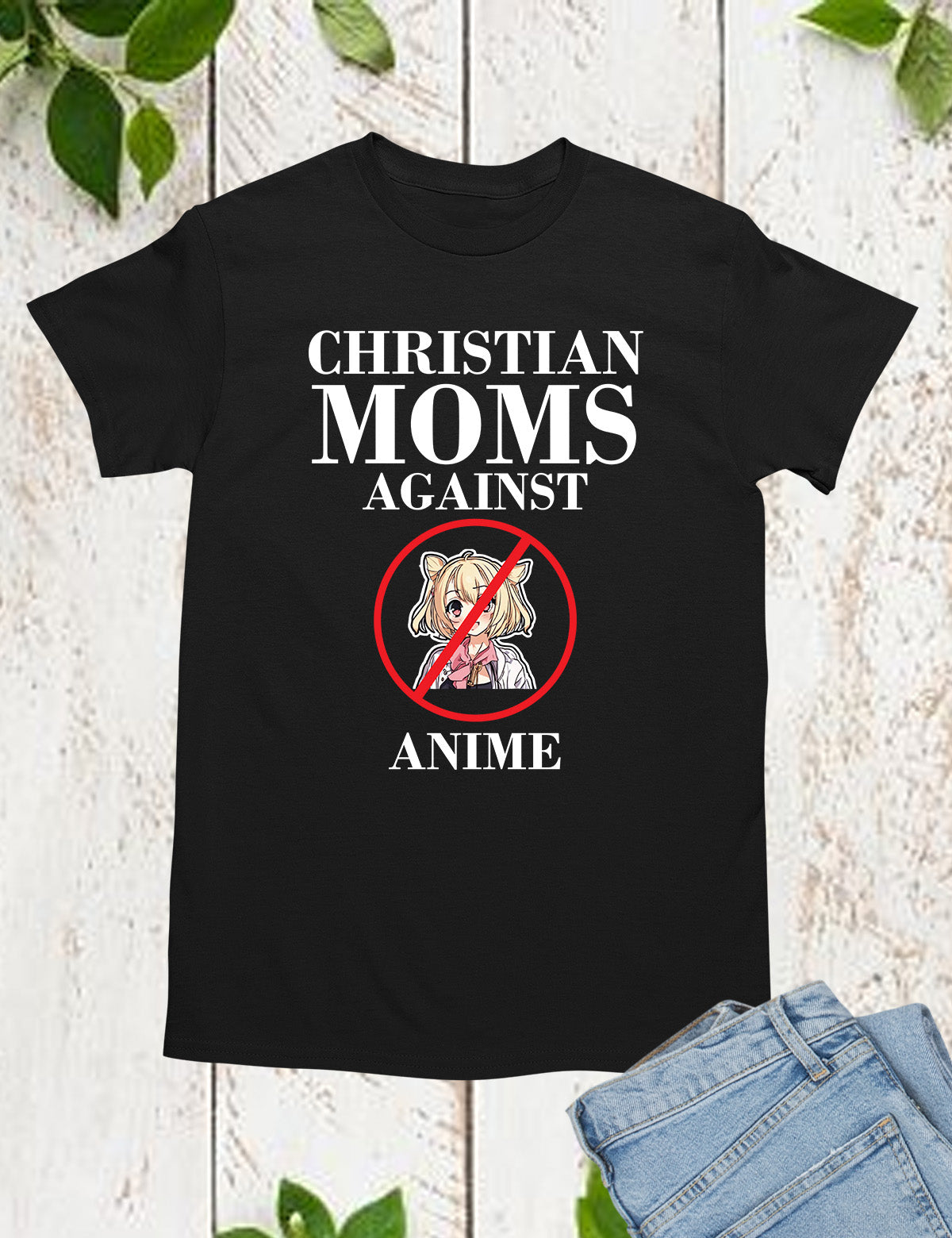 Christian Mom Against Anime Shirts