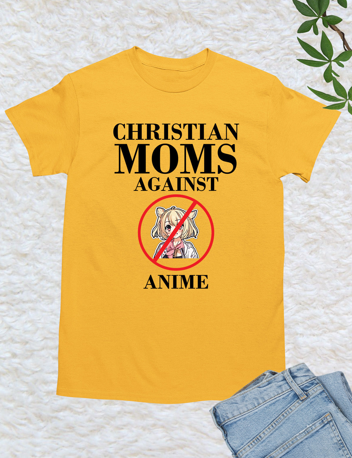 Christian Mom Against Anime Shirts