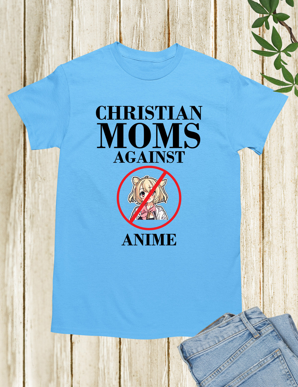 Christian Mom Against Anime Shirts