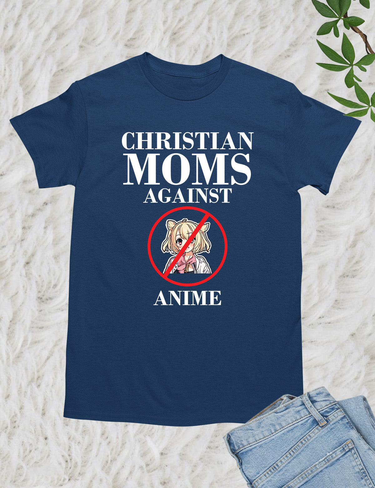 Christian Mom Against Anime Shirts