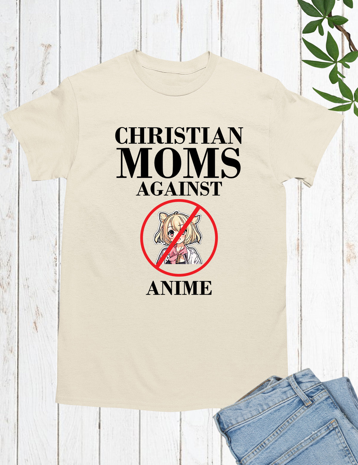 Christian Mom Against Anime Shirts