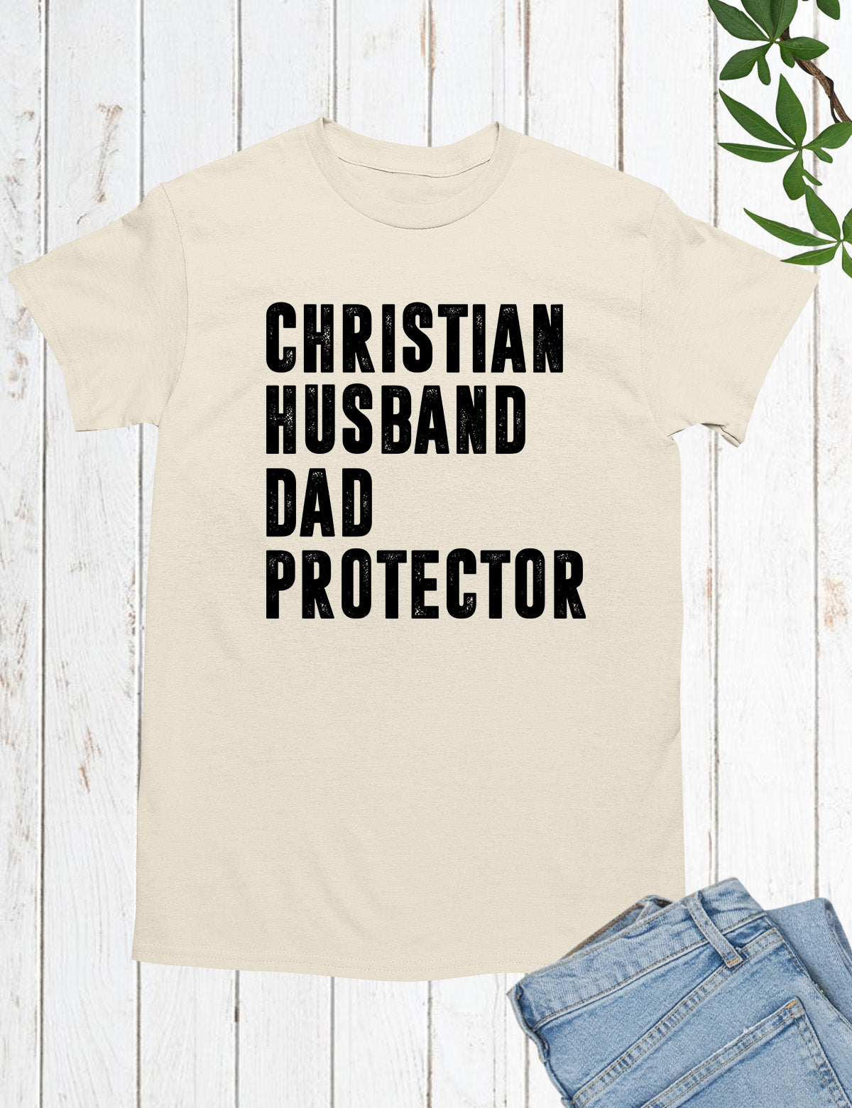 Christian Husband Dad Protector Shirt