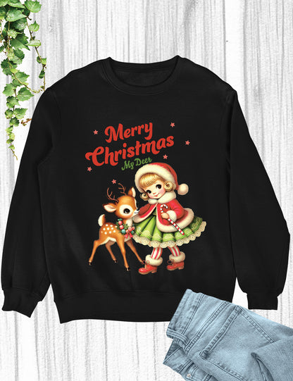 Merry Christmas Deer Hoodie