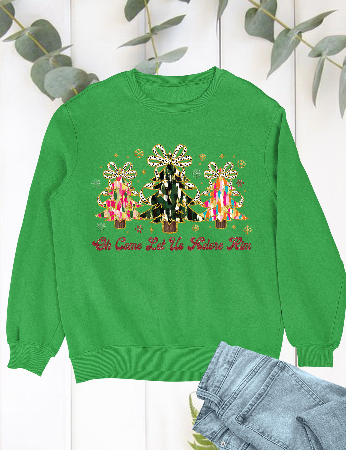 Christmas Nativity Tree Hoodie