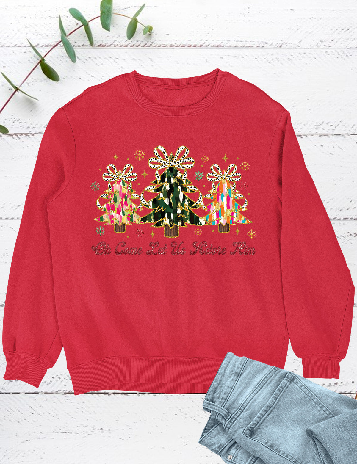 Christmas Nativity Tree Hoodie