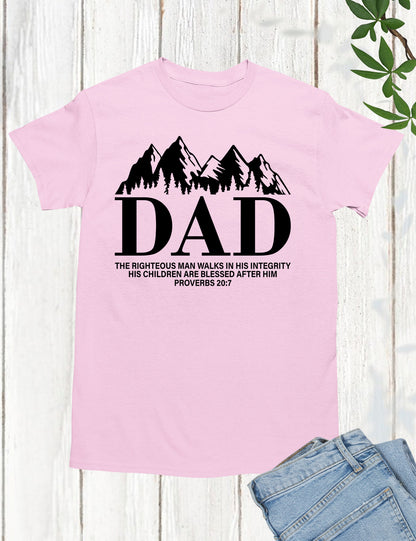 Dad proverbs Mountain Shirts