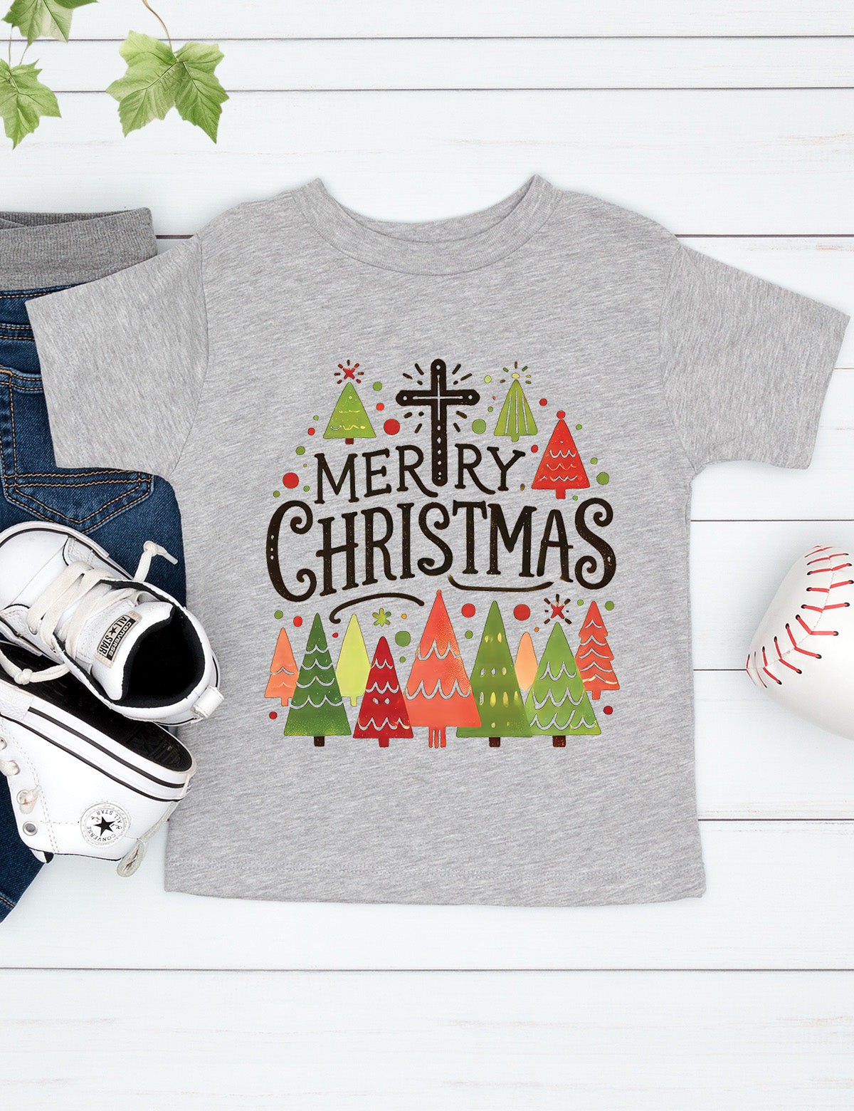 Christian Merry Christmas Kids Sweatshirt