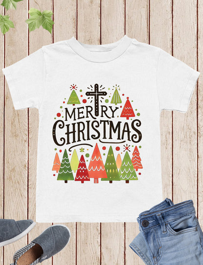 Christian Merry Christmas Kids Sweatshirt