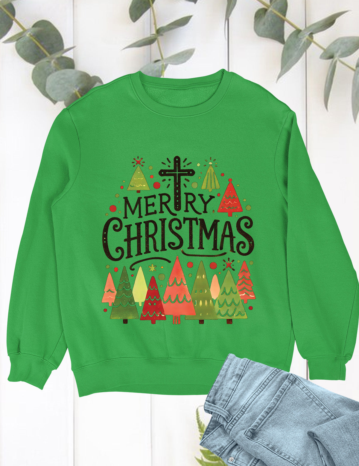 Christian Merry Christmas Sweatshirt