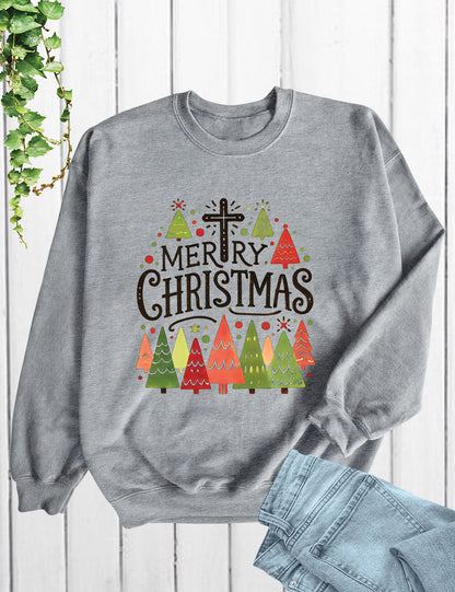 Christian Merry Christmas Sweatshirt