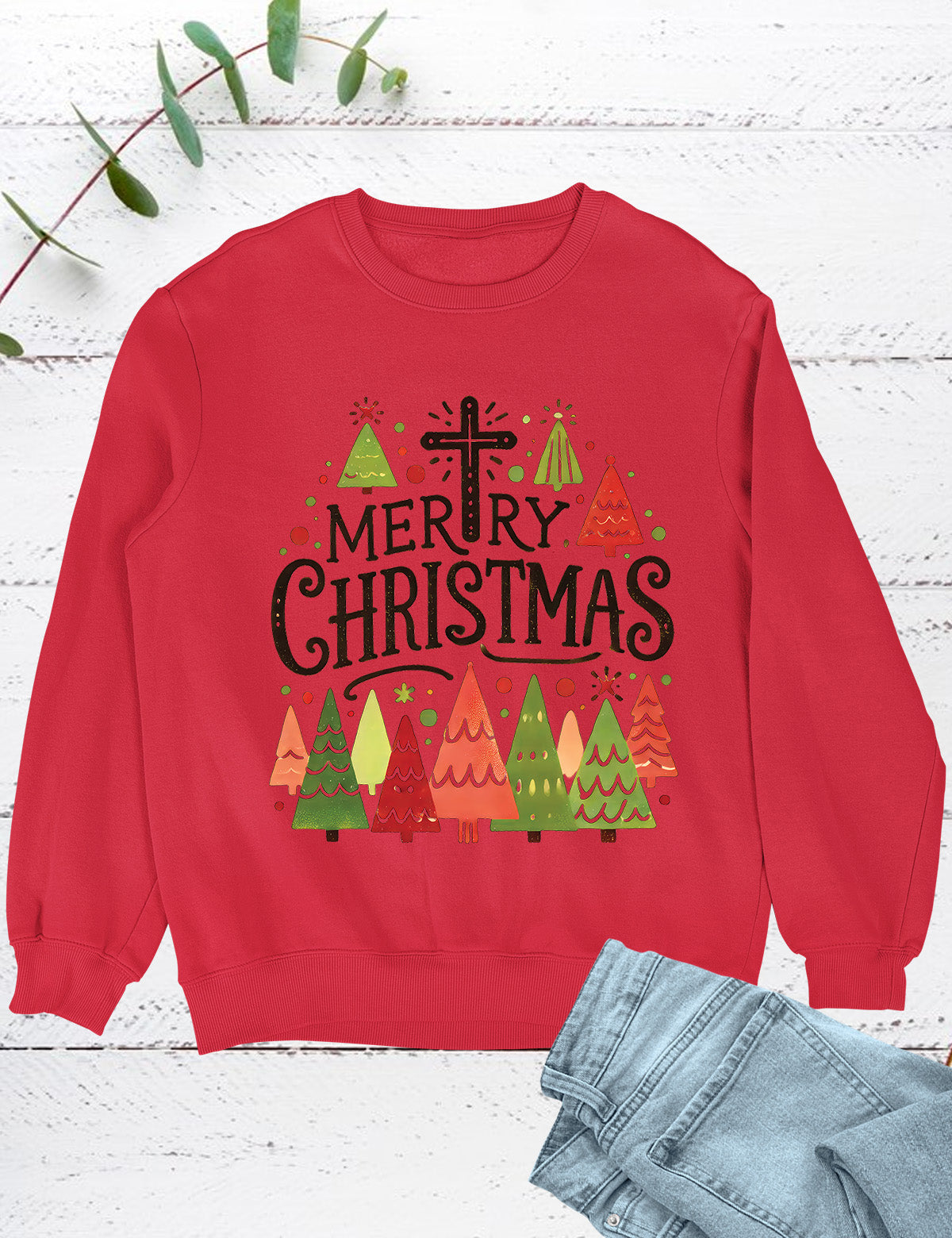 Christian Merry Christmas Sweatshirt