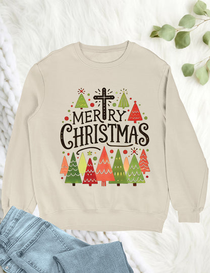 Christian Merry Christmas Sweatshirt
