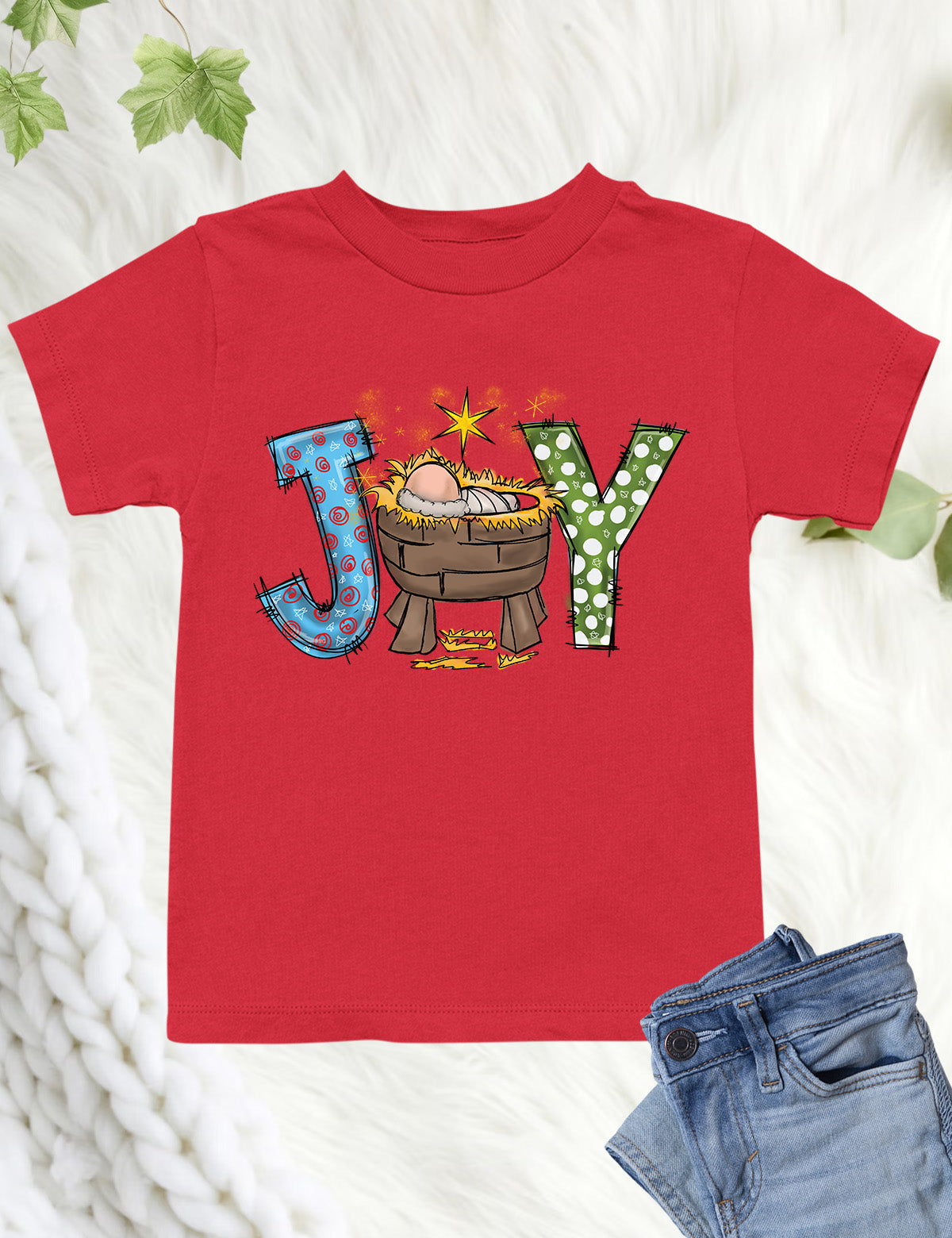 Catholic Christmas Kids Shirt