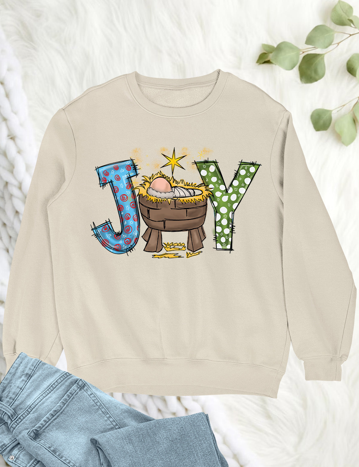 Catholic Christmas Clothing Sweatshirt