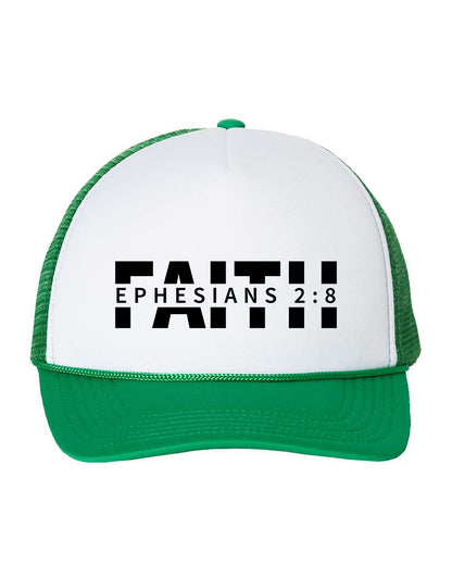 Faith Ephesians Trucker Hat Cap