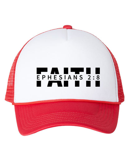 Faith Ephesians Trucker Hat Cap