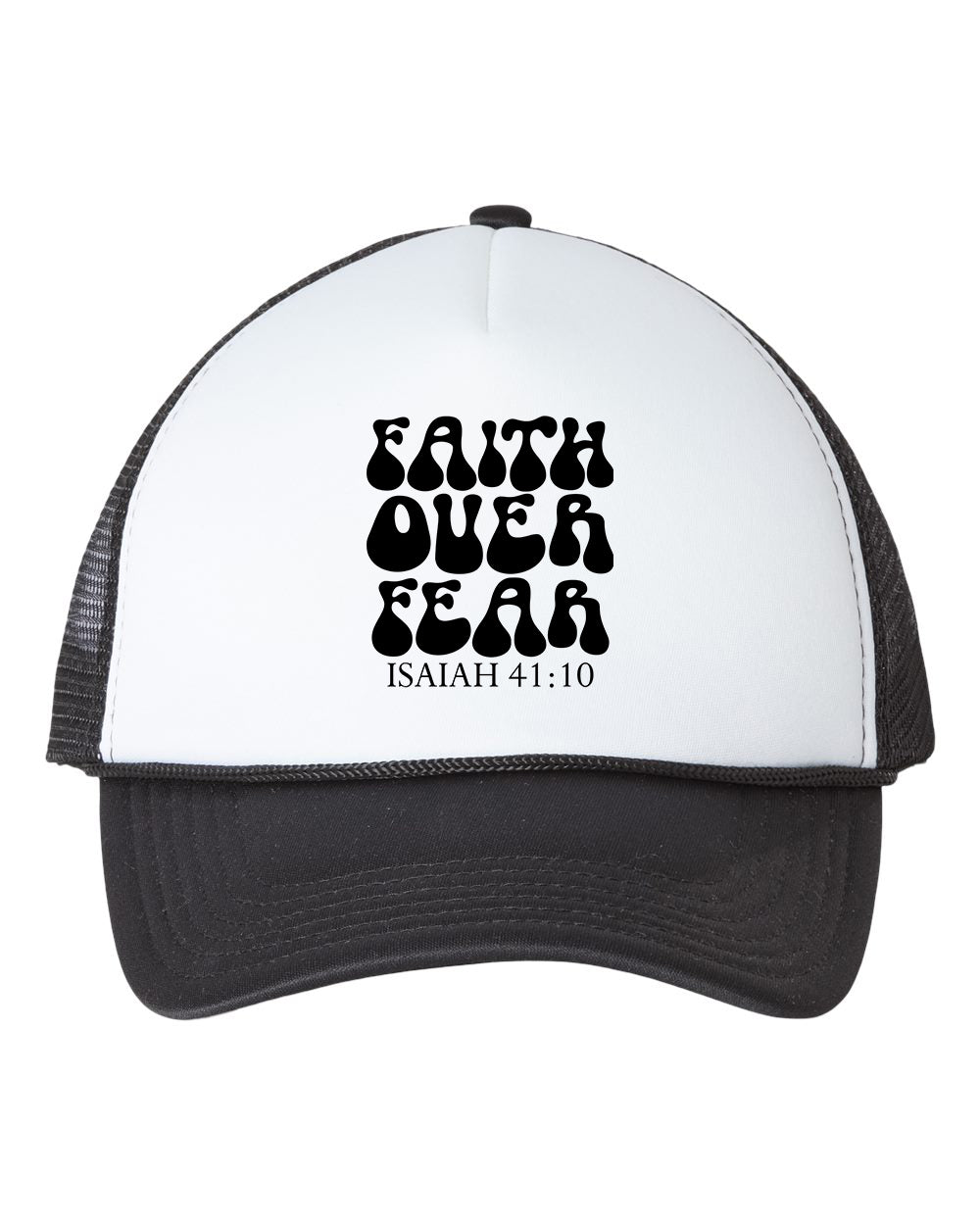 Faith Over Fear Bible Verse hat Trucker Cap