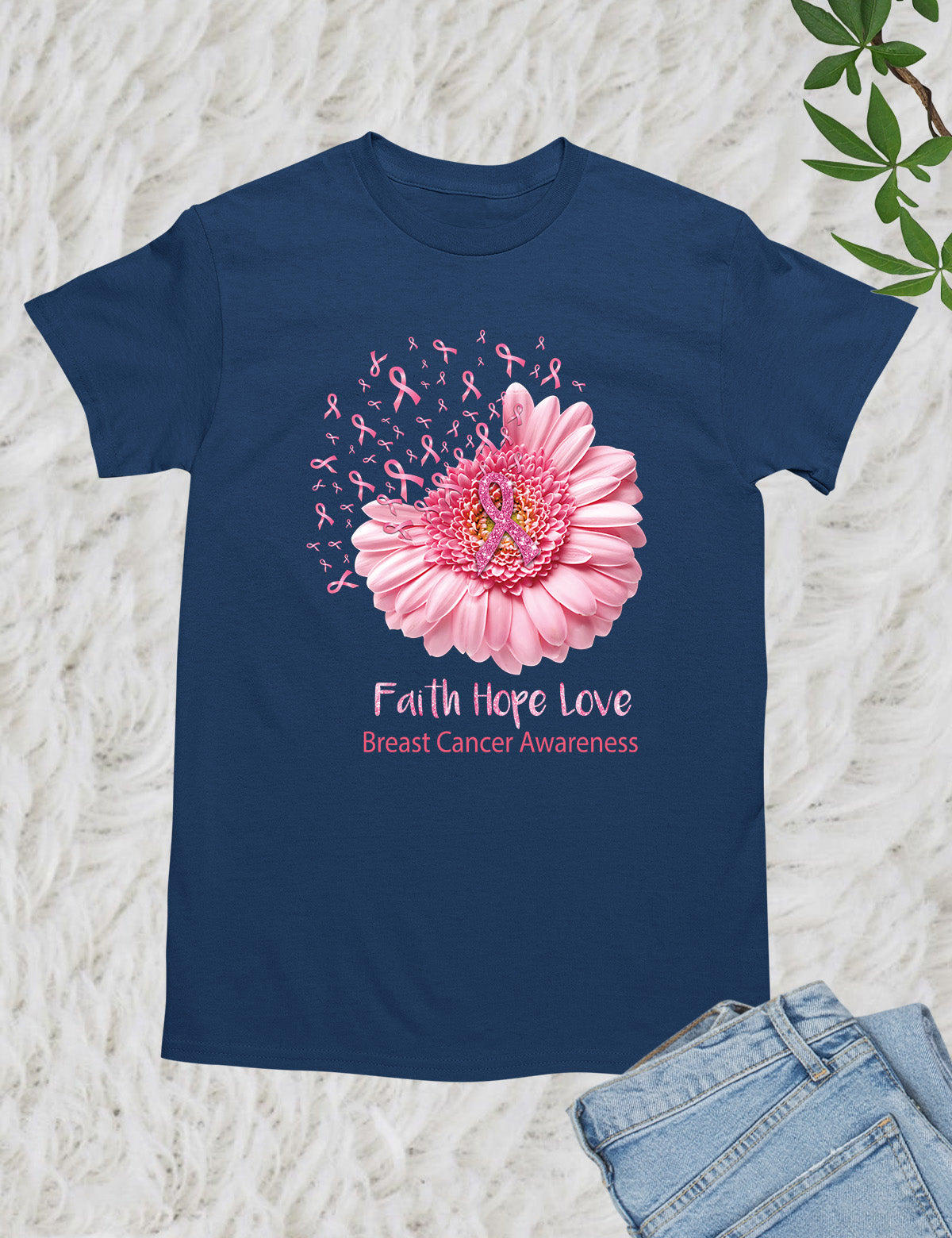 Faith Hope Love Cancer Awareness Shirt