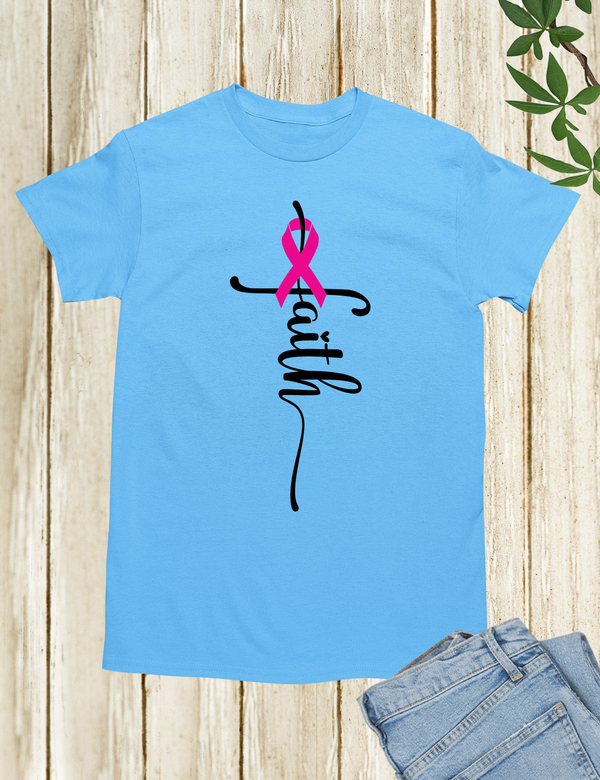 Faith Breast Cancer Shirt