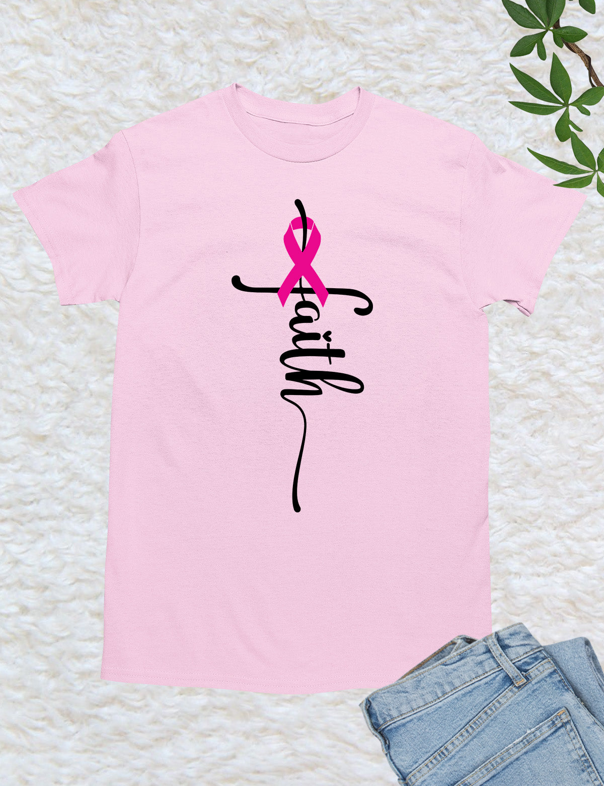 Faith Breast Cancer Shirt