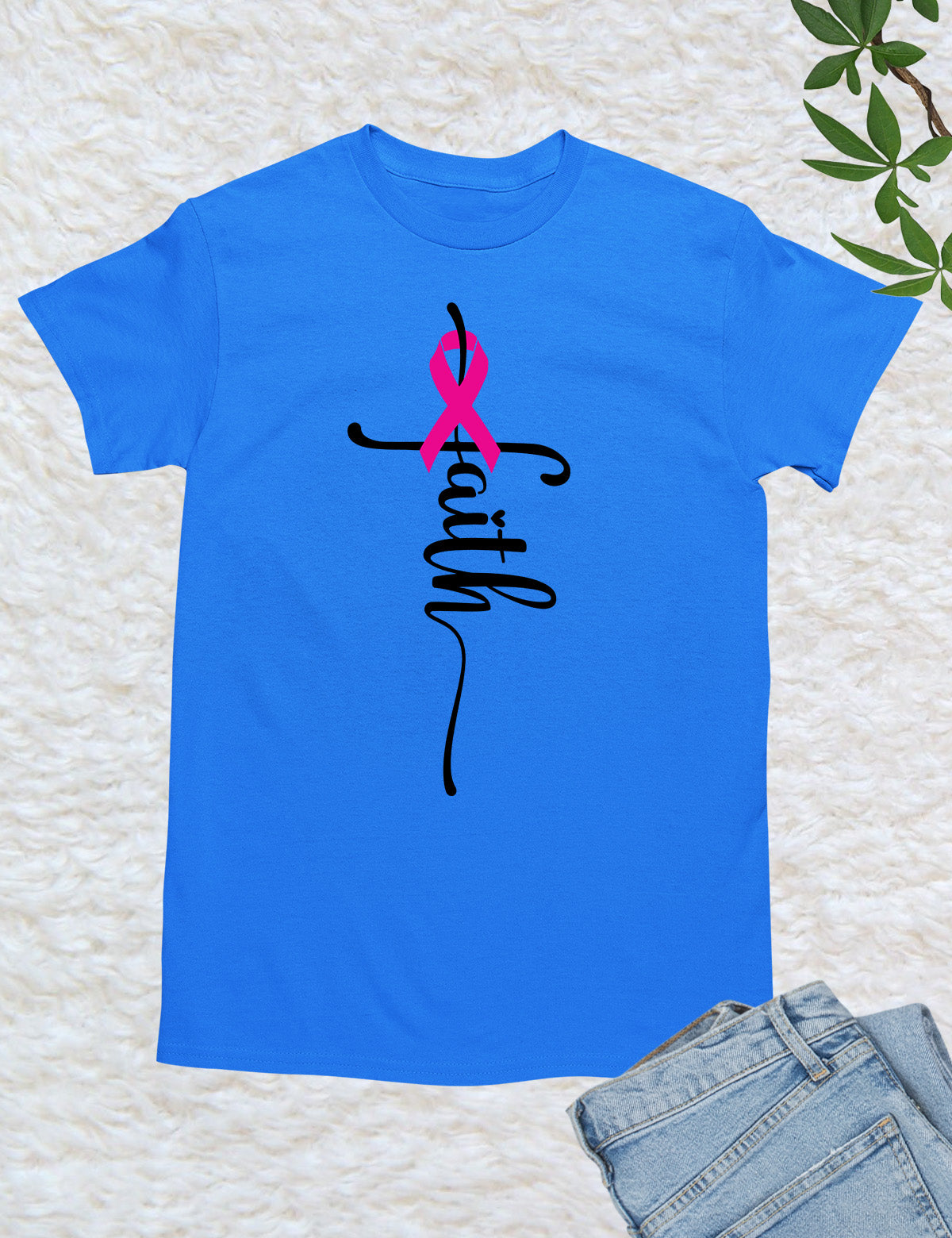 Faith Breast Cancer Shirt