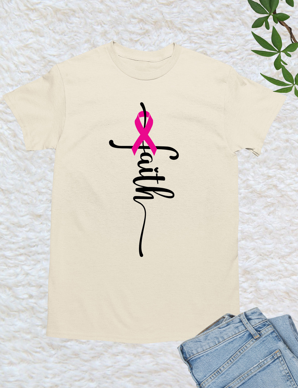 Faith Breast Cancer Shirt