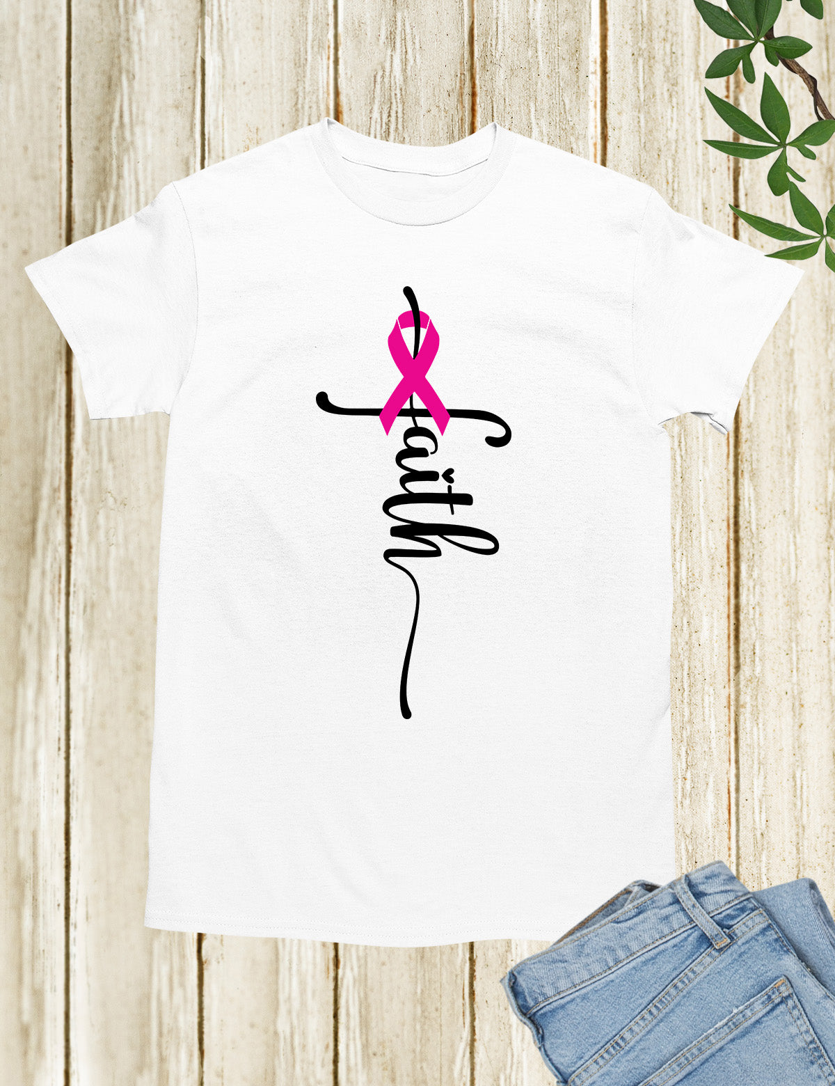 Faith Breast Cancer Shirt