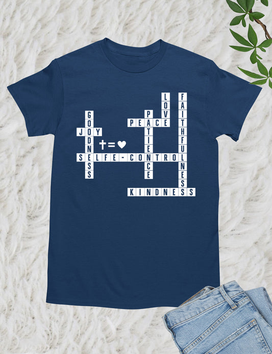 Fruit of the Spirit Crossword T Shirt