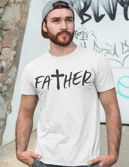 Father Christian Cross Shirts