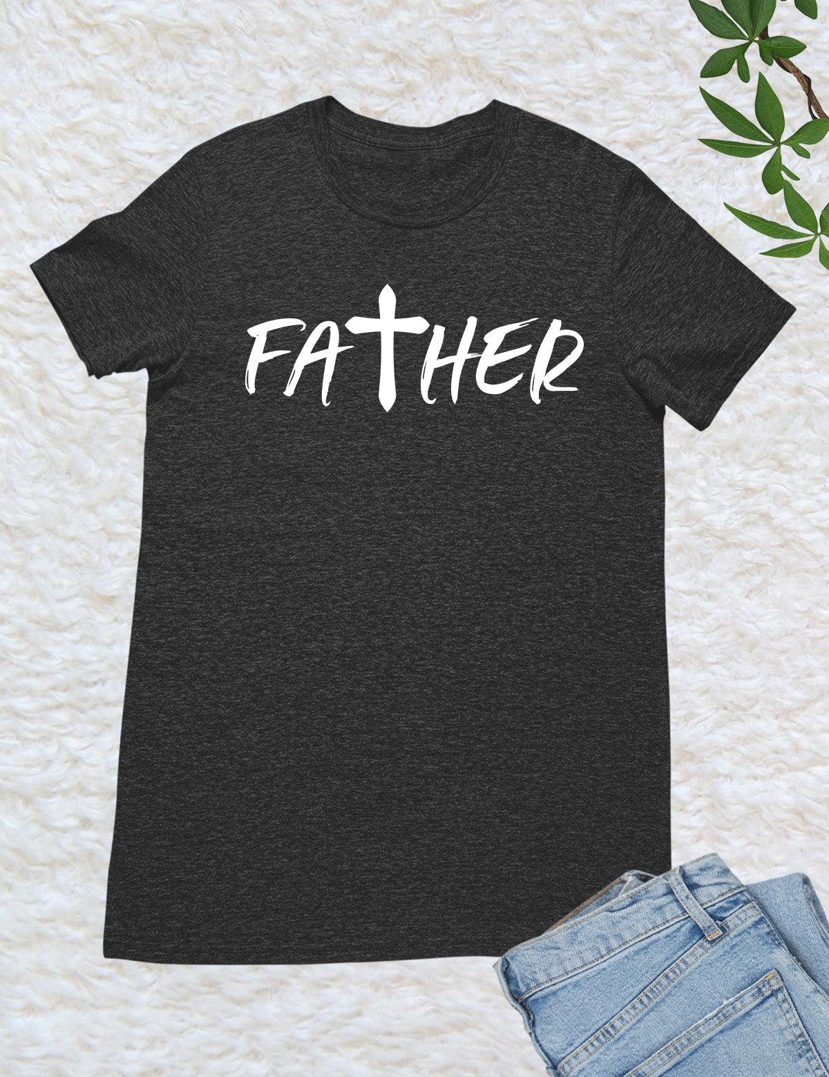 Father Christian Cross Shirts