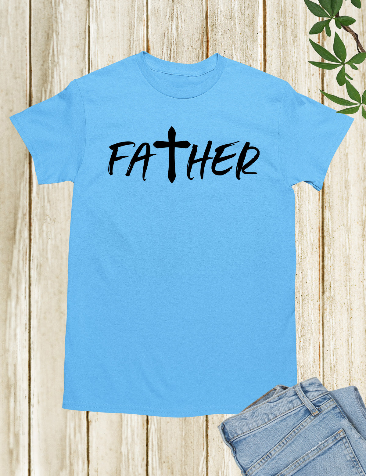 Father Christian Cross Shirts