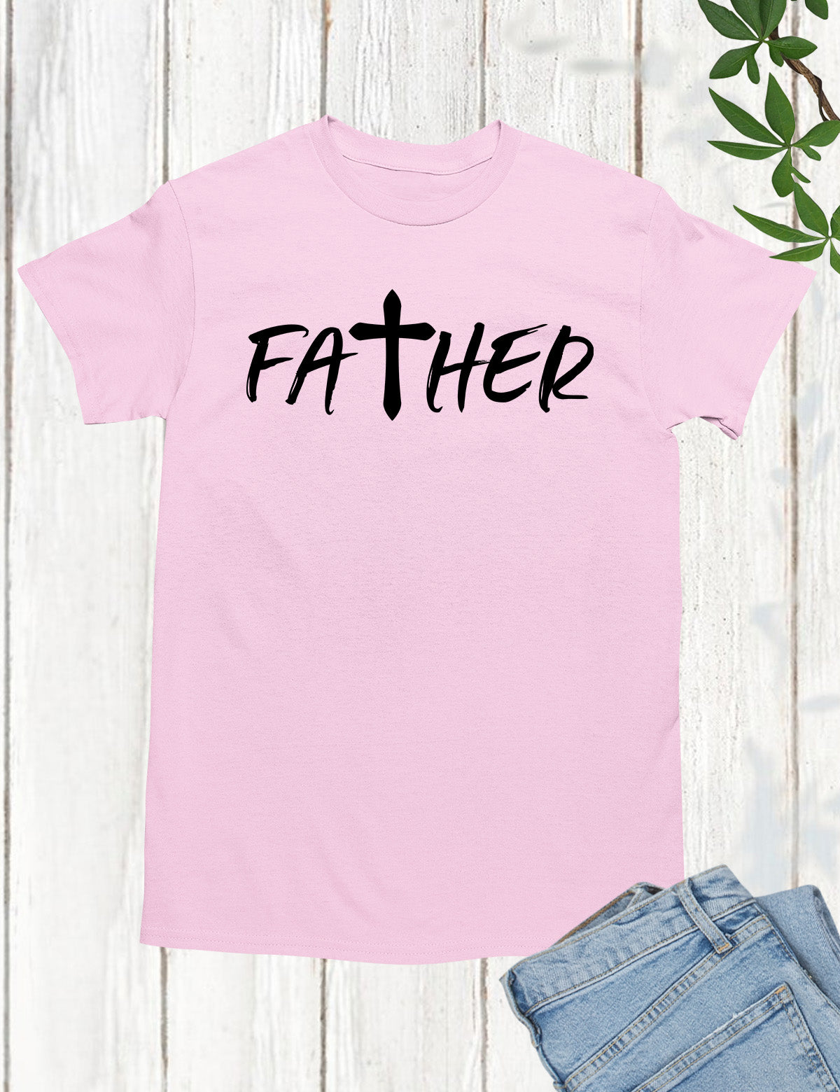 Father Christian Cross Shirts