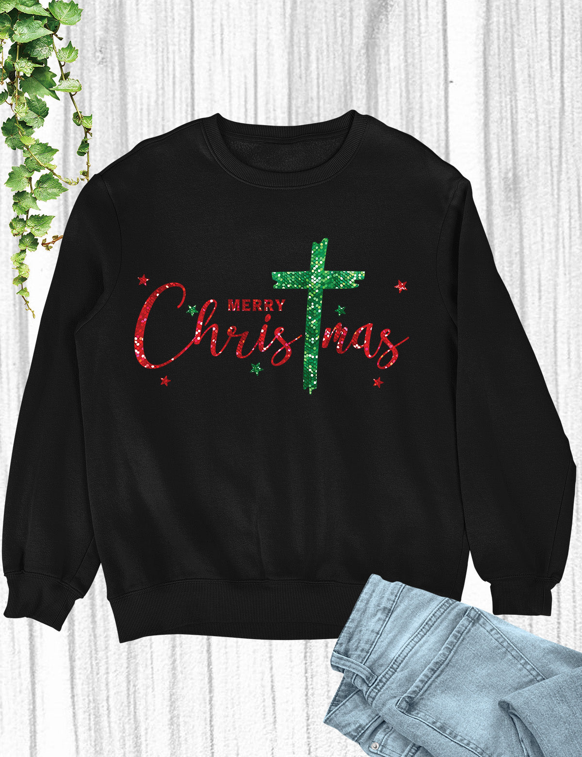 Christmas Christian Cross Shirts