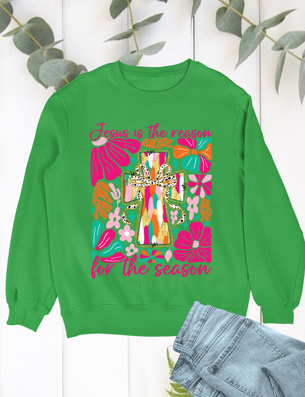 Boho Jesus Christmas Hoodie