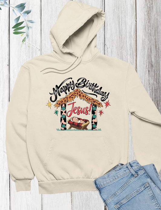 Happy Birthday Jesus Hoodie