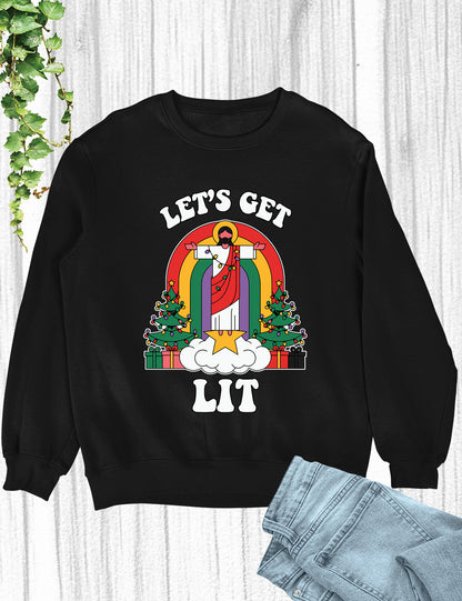 I Will Praise Him Jesus Christmas Cross Shirt