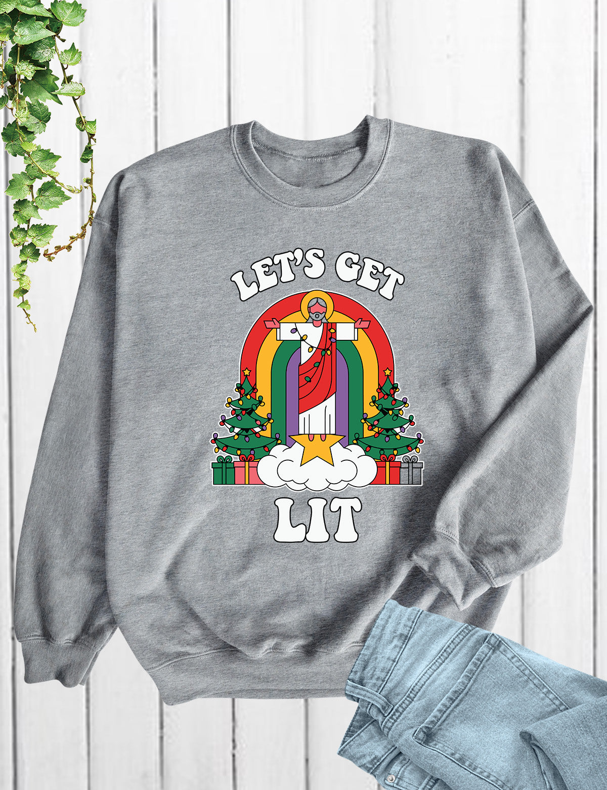 I Will Praise Him Jesus Christmas Cross Shirt