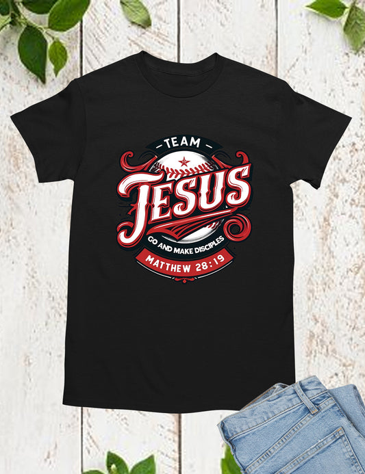 Team Jesus Basketball T Shirt