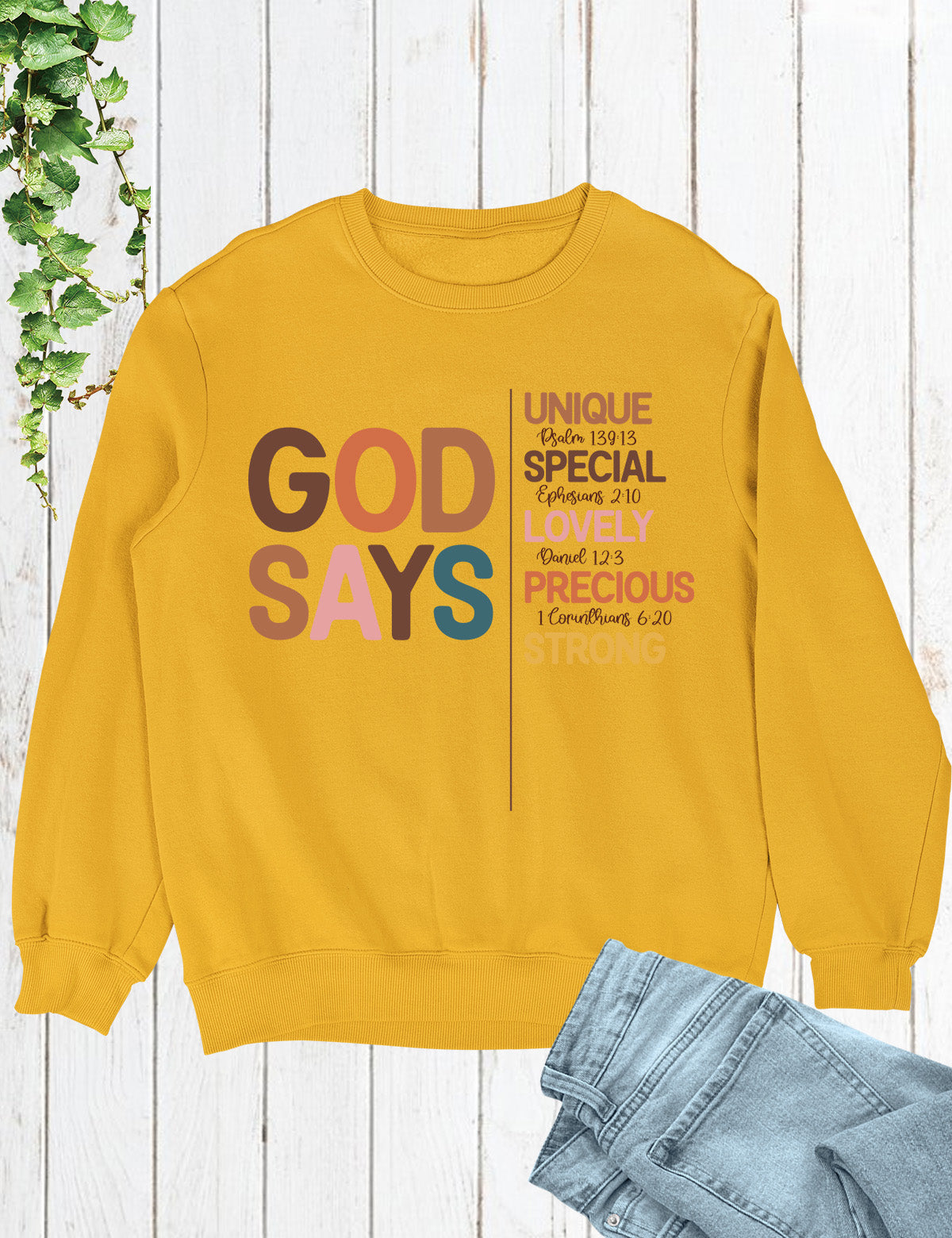 God Says Thanksgiving Sweatshirt