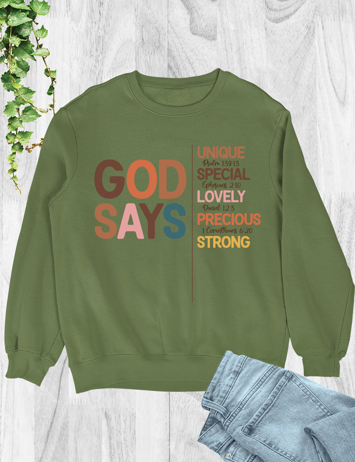 God Says Thanksgiving Sweatshirt