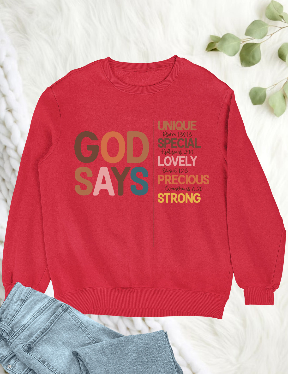 God Says Thanksgiving Sweatshirt