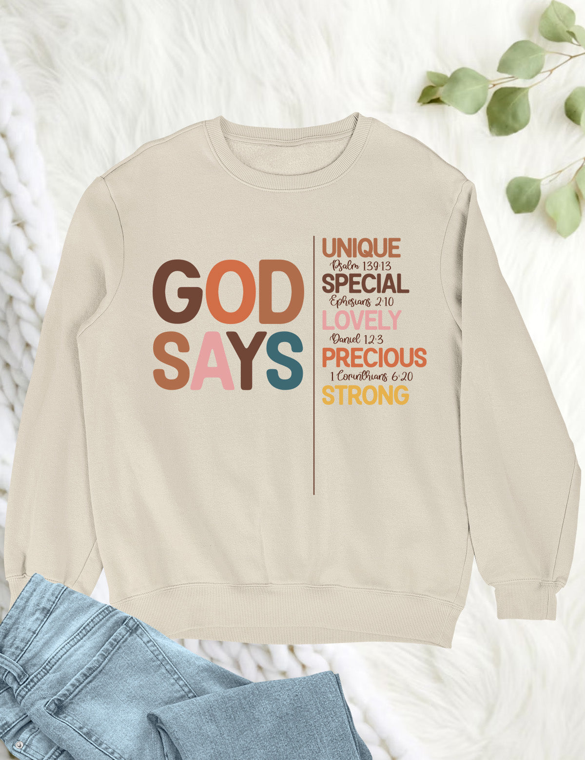 God Says Thanksgiving Sweatshirt